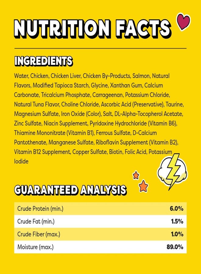 Temptations Lickable Spoons Cat Treats Salmon Flavor with Chicken Chunks, 4 Spoons, Pack of 12 (48 Total) - Image 4